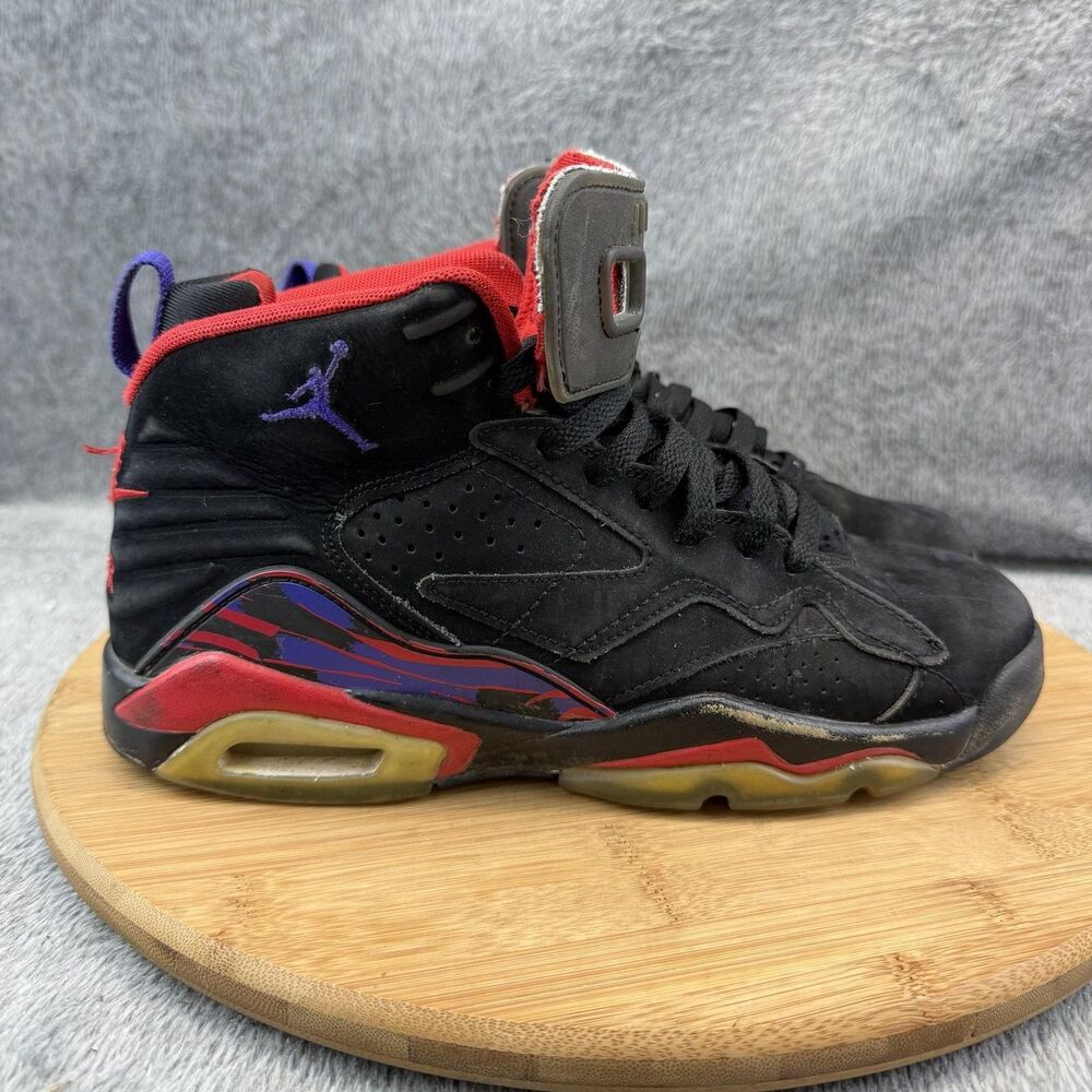 Jordan Air Jordan 6 Retro Shoes Boys Size 6Y Black Red Basketball DZ5577-006